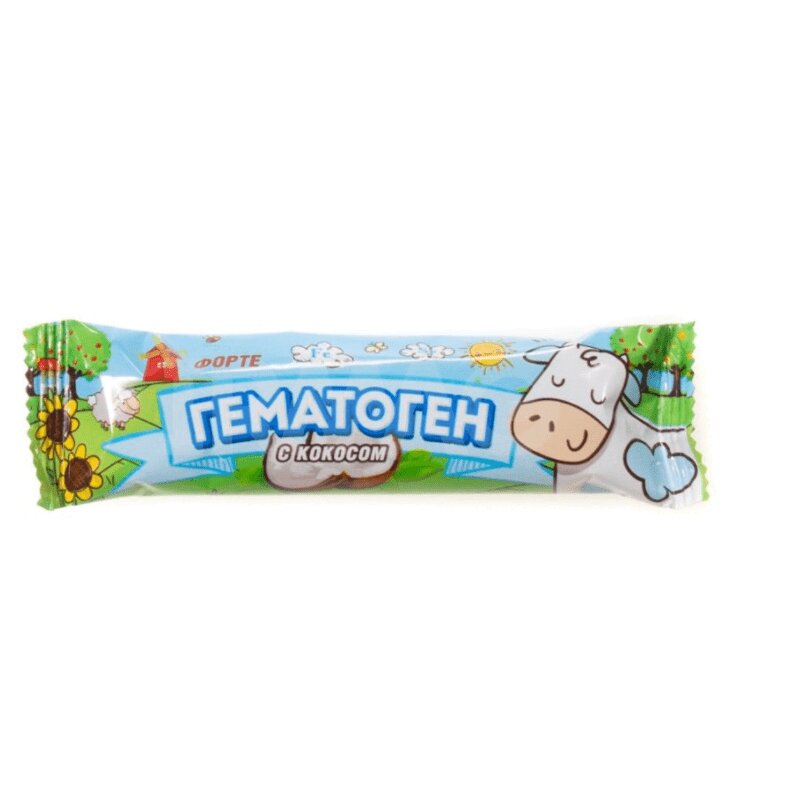 

Гематоген форте с кокосом 40 г