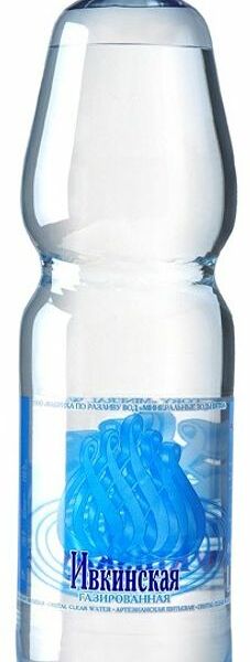 Вода Ивкинская питьевая артезианская газированная 1.5л