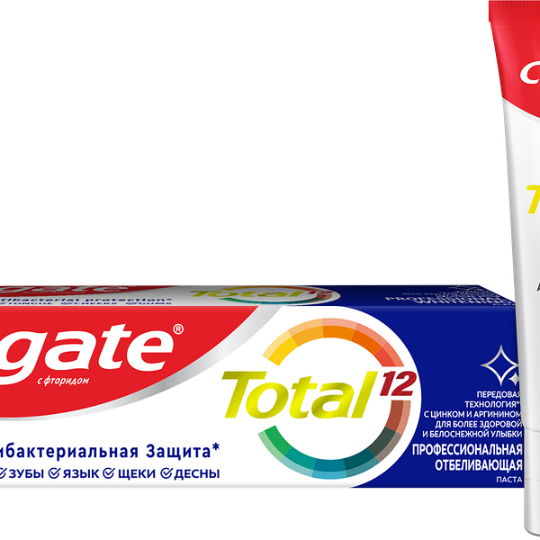 Зубная паста Colgate Total 12 Профессиональная Отбеливающая