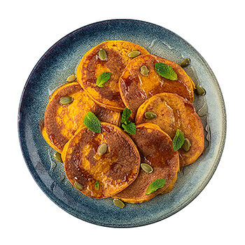 Оладушки тыквенные, Уже Готово 3 шт