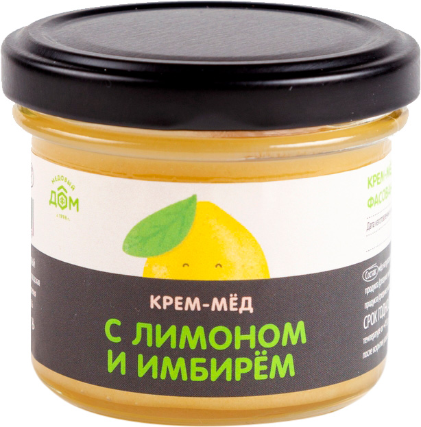 

Крем-мёд Медовый Дом с лимоном и имбирём