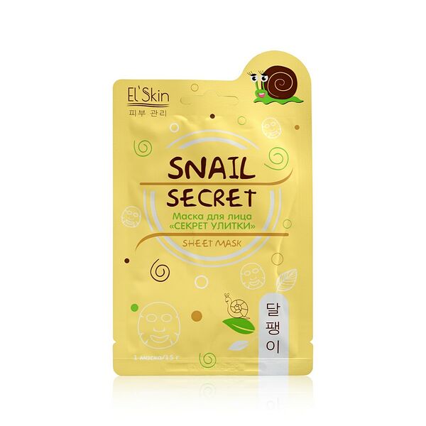 Elskin Секрет Улитки маска тканевая для лица 15 г