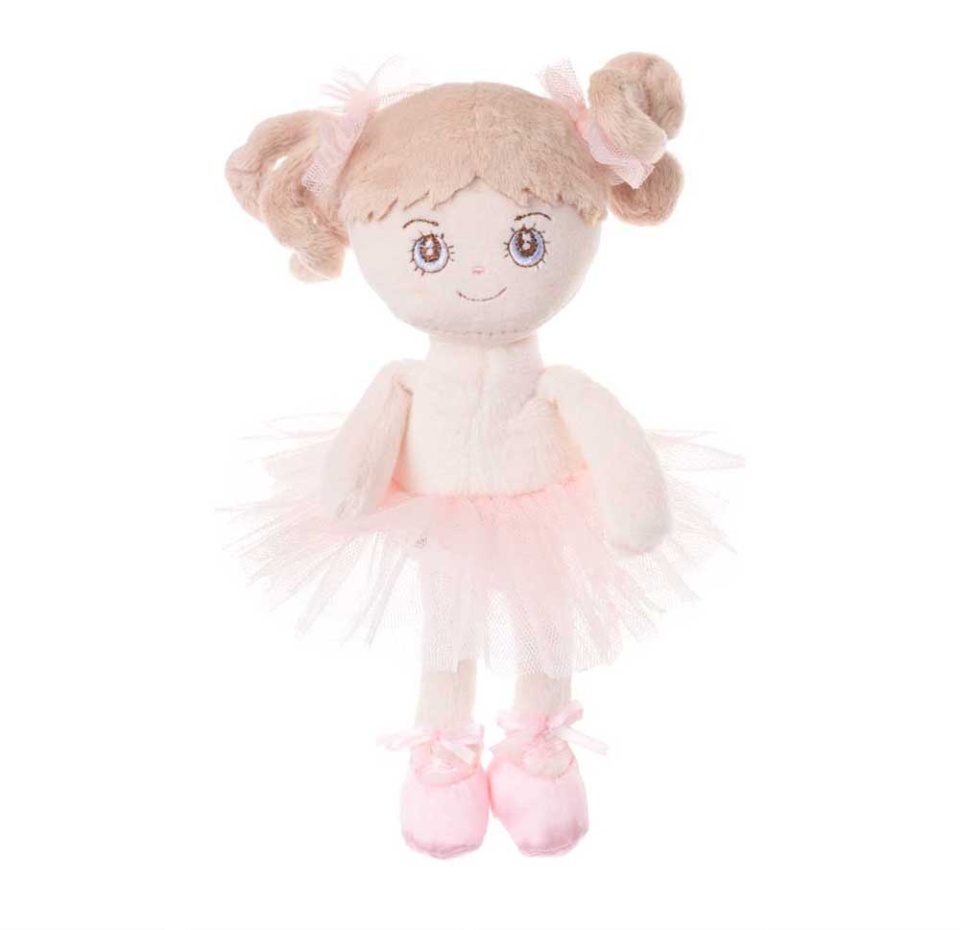 

Игрушка мягкая Barbara Bukowski Балерина Little Ballerina 19-021B 18см