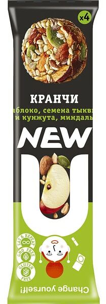 Кранчи Newu с яблоком 30г