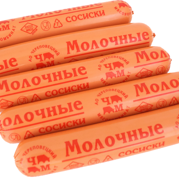 Сосиски МК ЧЕРЕПОВЕЦКИЙ Молочные Кат Б вес до 1.2 кг