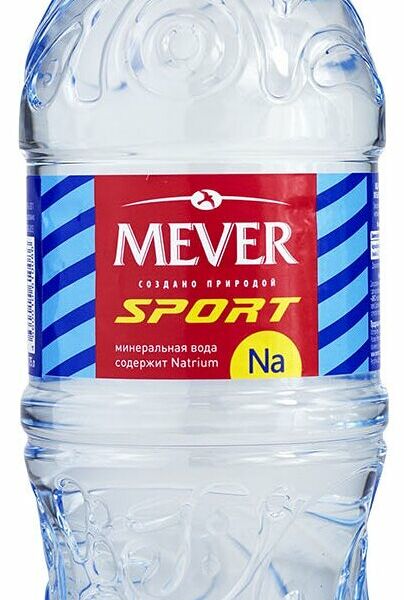 Вода минеральная Mever Sport негазированная
