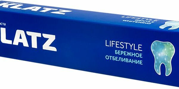 Зубная паста Klatz Lifestyle Бережное отбеливание 75 мл