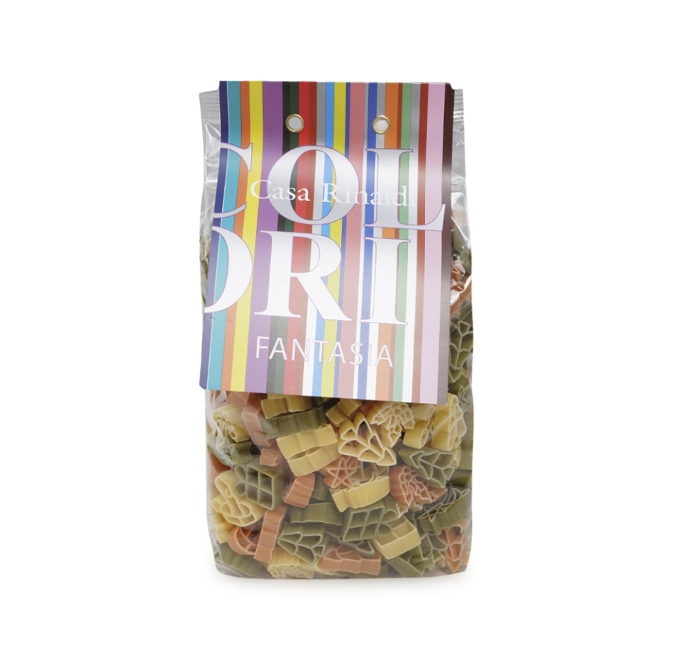 

Паста цветная Casa Rinaldi Рождественские Fantasia 500 г, Италия