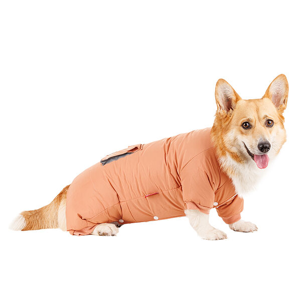 Комбинезон с карманами для собак 3XL ржавый (девочка)