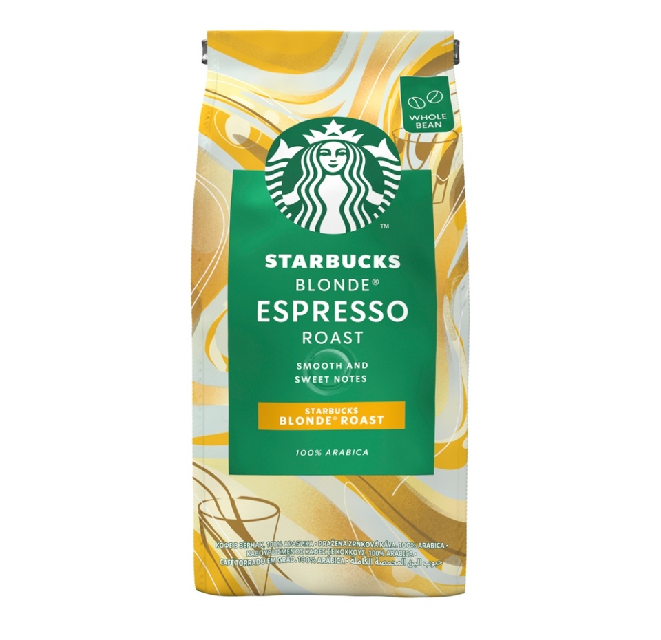 

Кофе в зёрнах Starbucks Blonde Espresso светлая обжарка 200 г