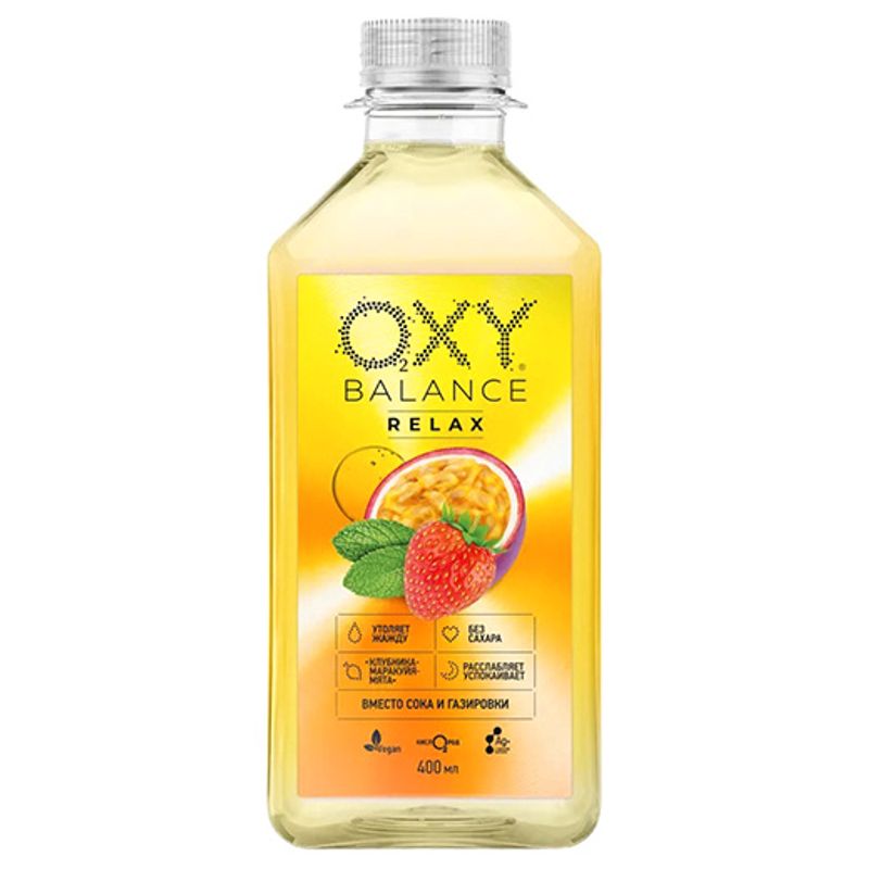 

Напиток Oxy Balance Релакс Клубника-маракуйя-мята 400 мл