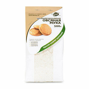 Мука овсяная Образ Жизни Алтая цельносмолотая