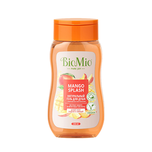 Гель для душа Bio Mio Mango Splash, с экстрактом манго и фруктовыми кислотами