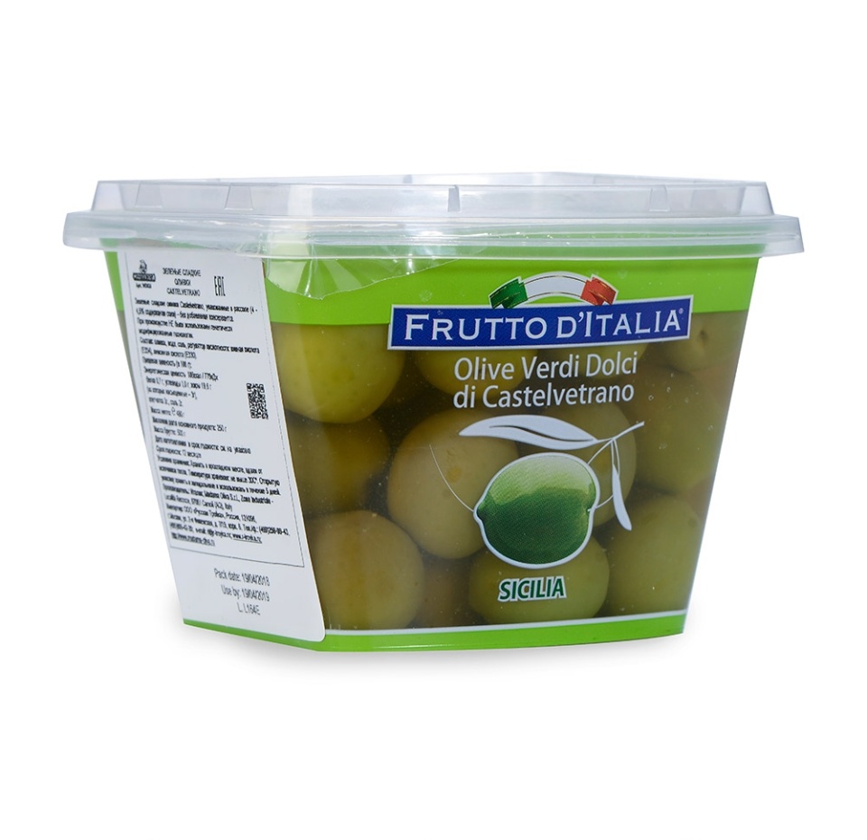 

Оливки зеленые Madama Oliva Кастельветрано сладкие