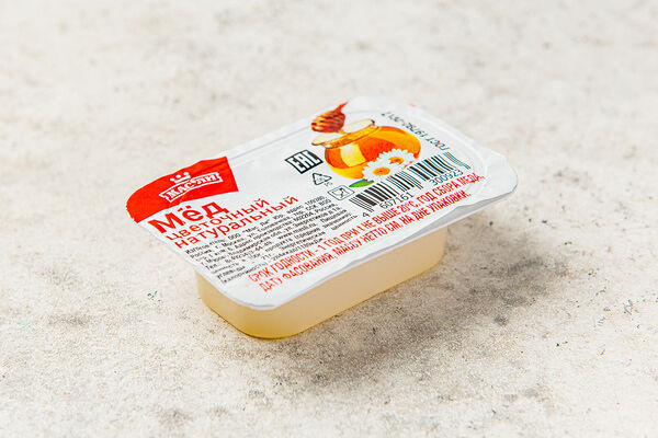 Мед цветочный 20г, кафе