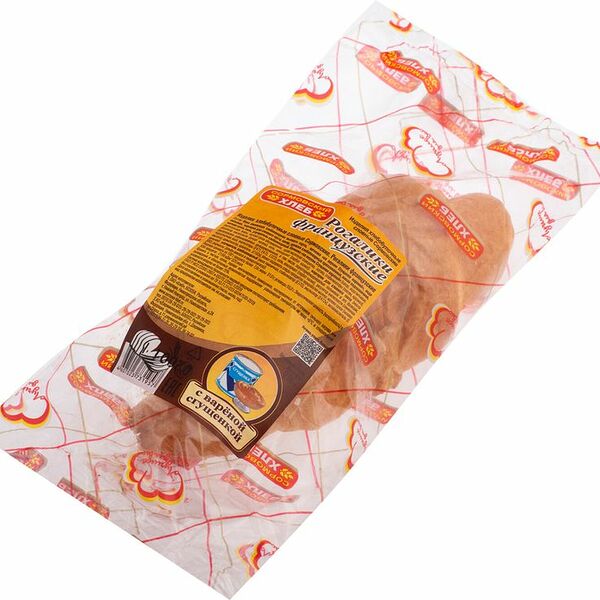 Рогалик Сормовский Хлеб Французский с вареной сгущенкой