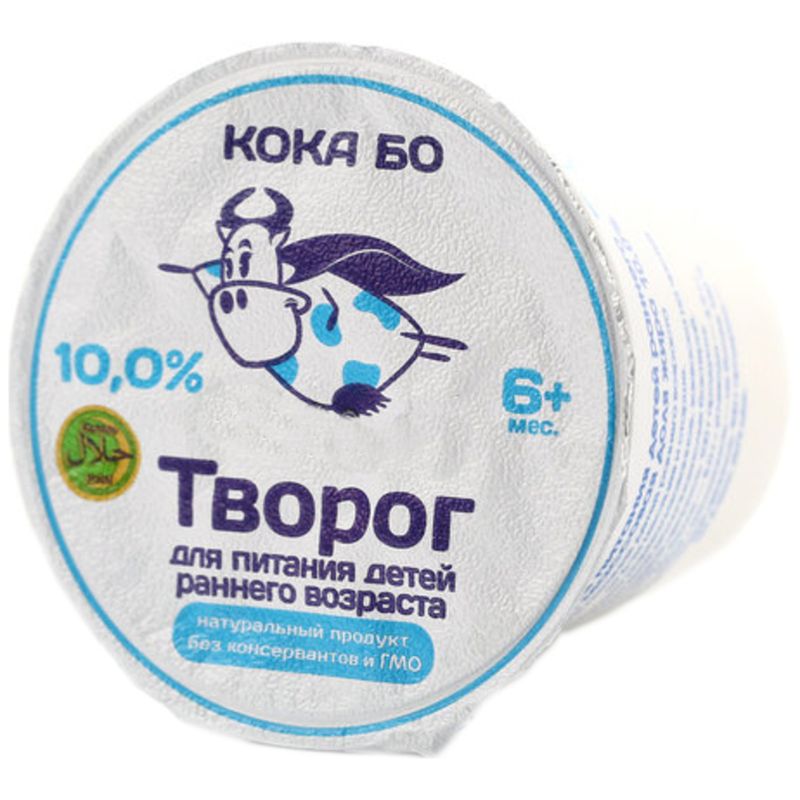

Творог Детская молочная кухня с 6 месяцев 10% 100 г