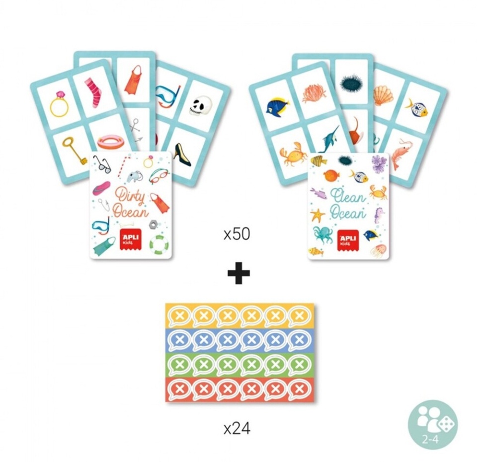 

Игра настольная «Спасти океан» 3+, Apli Kids, Испания