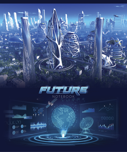 

Тетрадь ПЗБМ Города будущего 48 листов 1 шт. в ассортименте