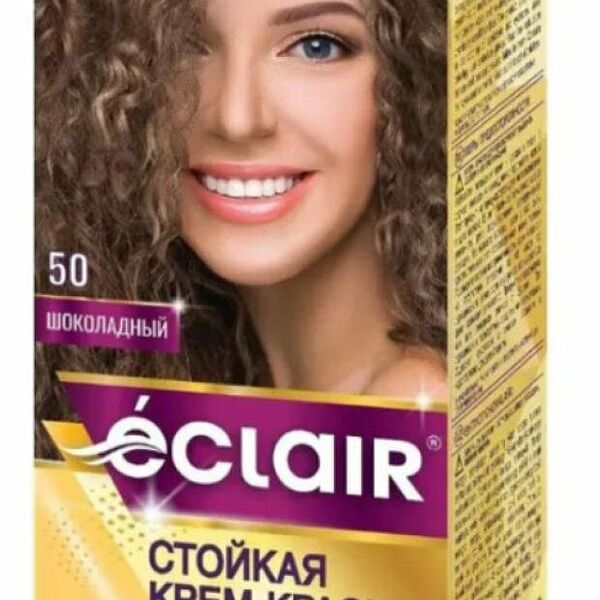 Стойкая крем-краска для волос с маслами Eclair Omega-9 5.0 Шоколадный