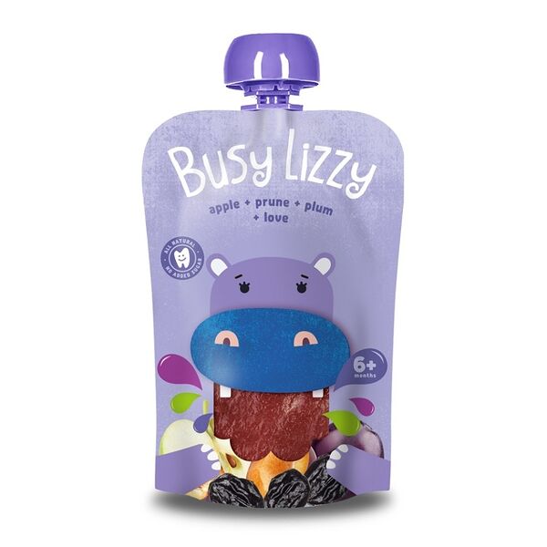 Пюре из яблок, чернослива и сливы 