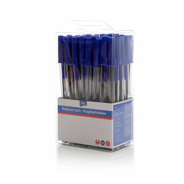 Ручки шариковые Aro, 50 шт