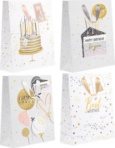 

Пакет подарочный Party 31х41х10 см, премиум в ассортименте 1 шт.