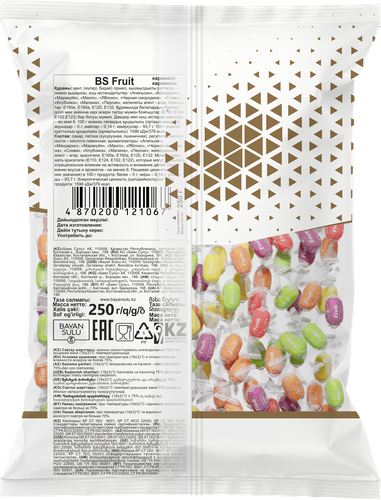 

Карамель Bayan Sulu Fruit 250 г