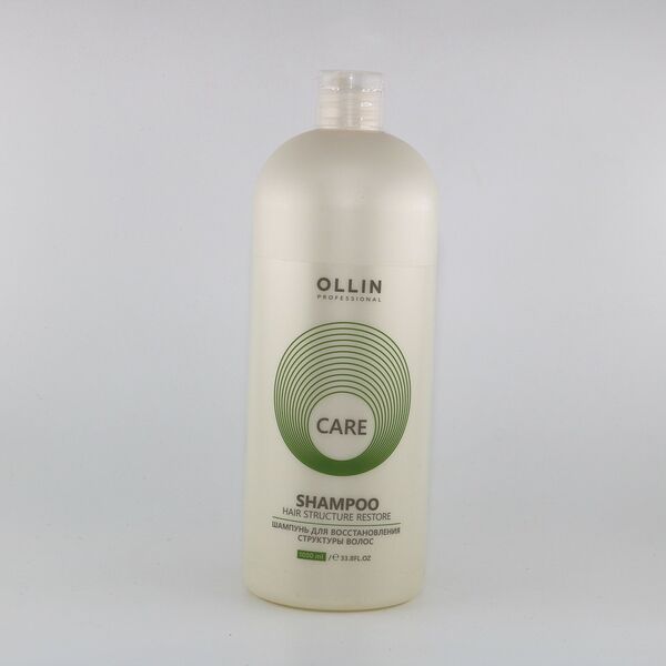 OLLIN CARE Шампунь для восстановления структуры волос 1000мл/ Restore Shampoo