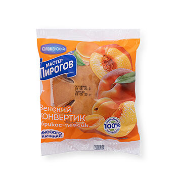 Конвертик Венский мастер пироговъ абрикос-персик, 70 г