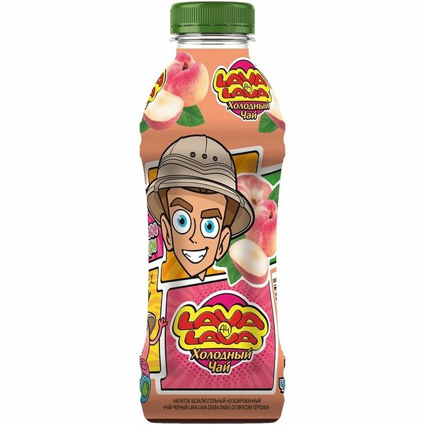 Чай черный холодный Lava Lava Персиковое сафари