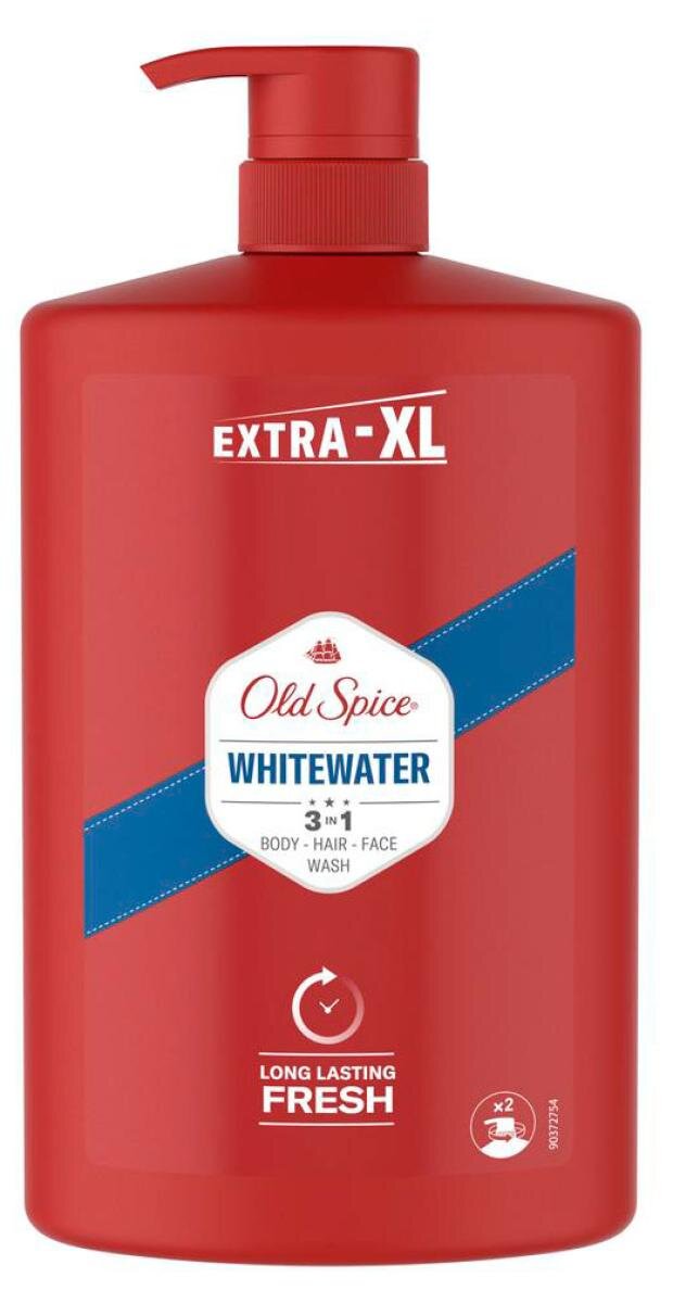 

Гель для душа Old Spice Whitewater 3 в 1 1000 мл