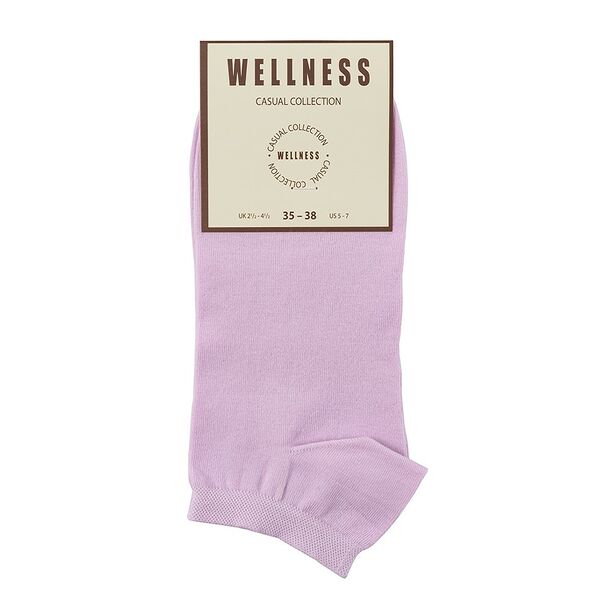Носки WELLNESS CASUAL цвет сиреневый/розовый  размер 35-38 WELLNESS Россия