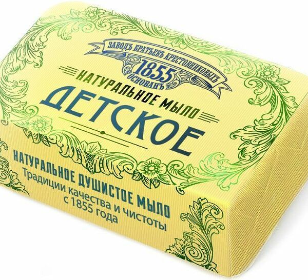 Мыло туалетное Заводъ Братьевъ Крестовниковыхъ Детское, 190г
