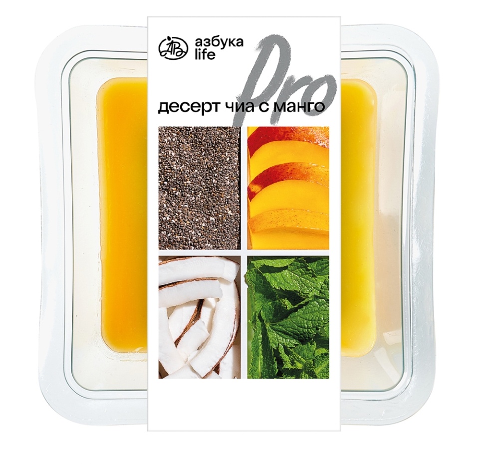 

Десерт чиа с манго Азбука Life Pro 180 г