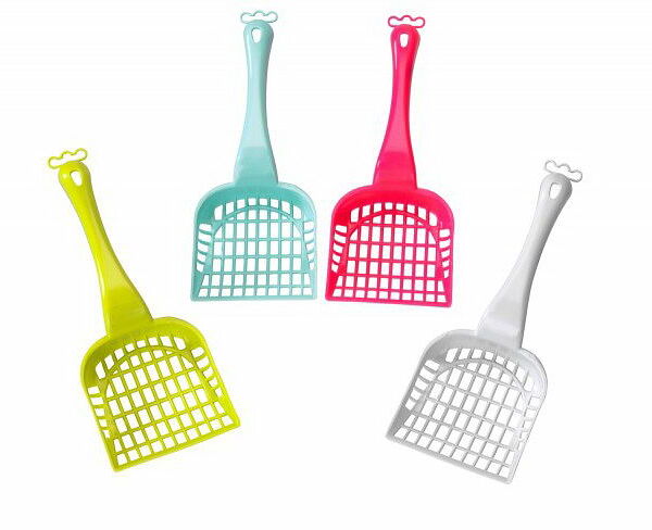 Совок для кошачьего туалета с крупной сеткой Ebi (408) 26х10.5 см 1 шт. в ассортименте