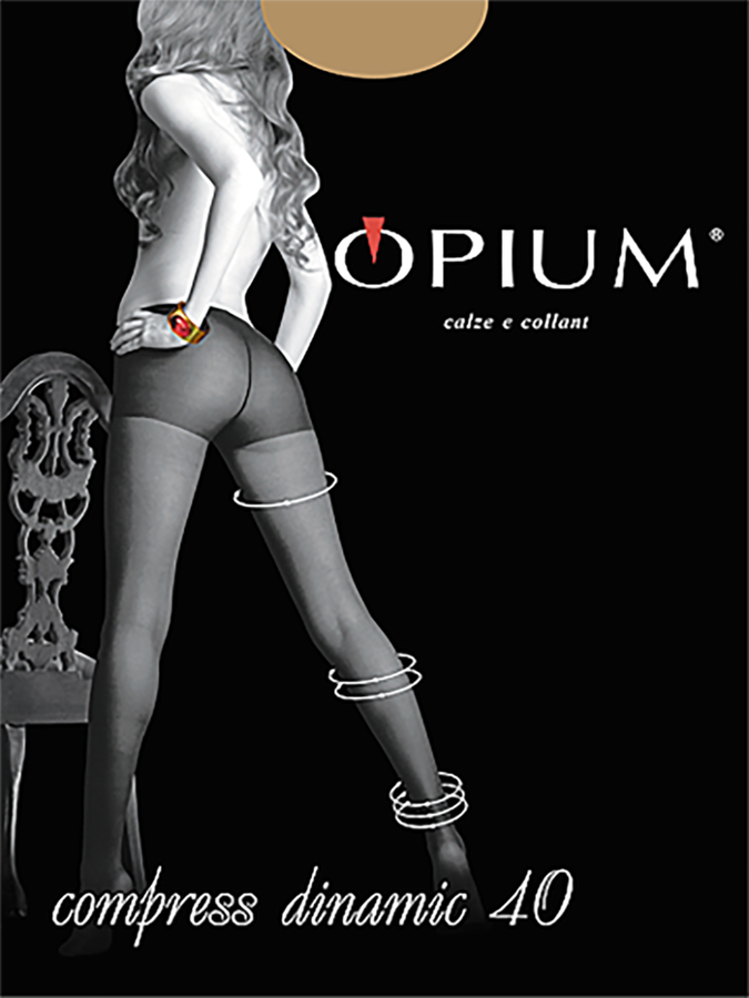 

Колготки женские OPIUM Compress Dinamic, 40 den bronzo 3