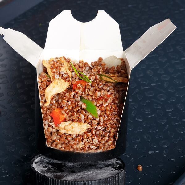 Гречка со свининой