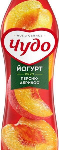 Йогурт питьевой Чудо Персик-Абрикос 1,9%