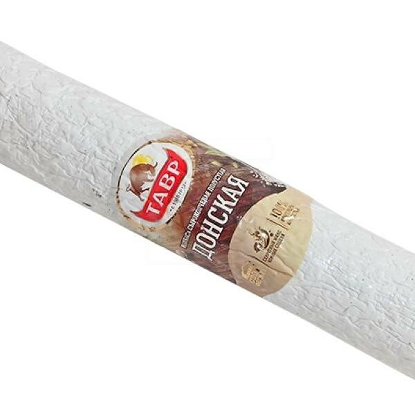 Колбаса Тавр Донская сырокопченая вес