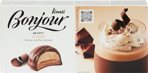 

Десерт Bonjour Souffle Классика 232 г