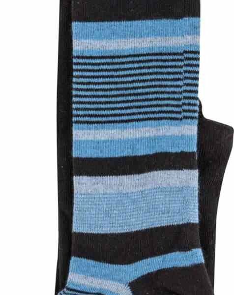 Колготки детские Носик 7С993 принт: полоска цвет: синий/голубой/черный размер 110-116