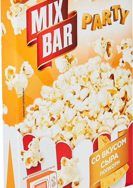 Попкорн Mixbar со вкусом сыра 85г