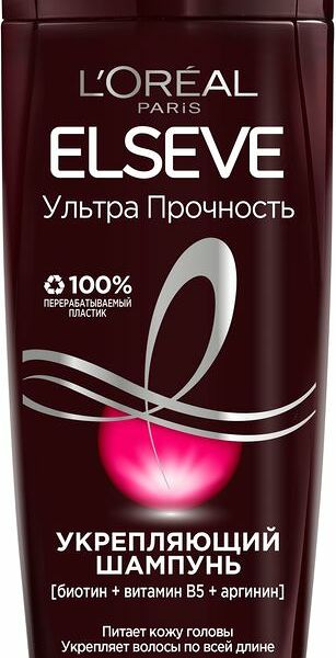 Укрепляющий Шампунь L'Oréal Paris Elseve 