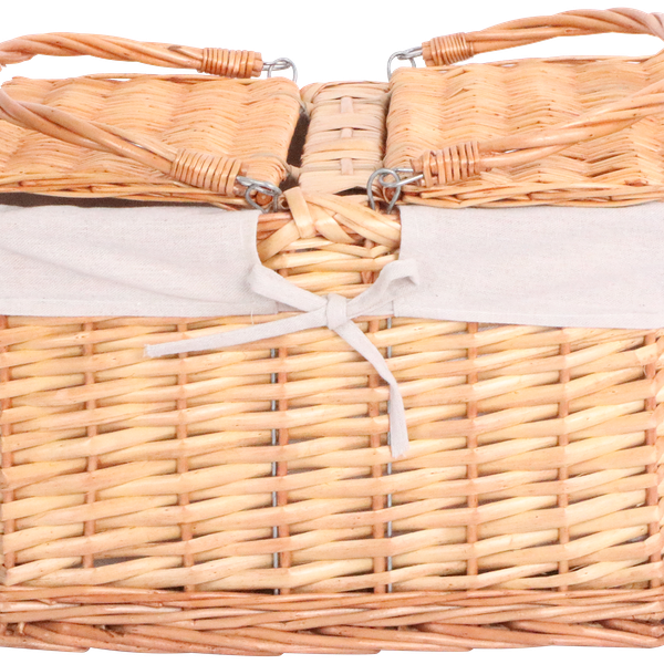 Корзина для пикника GIARDINO CLUВ 36x30см плетеная, Арт. BSK-01