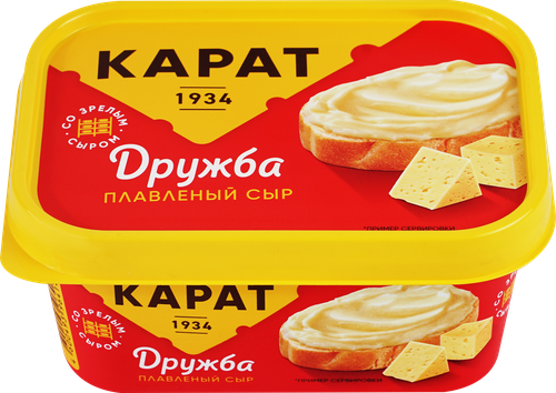 

Сыр плавленый Карат Дружба 45% 400 г