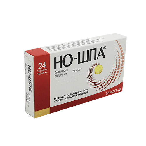 Но-шпа 40 мг № 24 табл