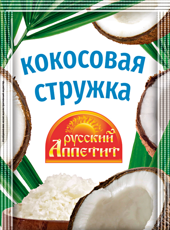 

Стружка кокосовая Русский Аппетит, 10 г