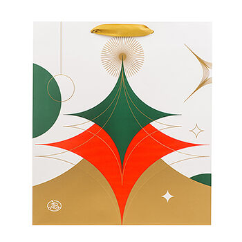 Пакет подарочный Азбука Вкуса Елочка 35х40х25