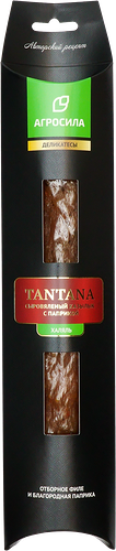 Казылык сыровяленый Tantana с паприкой Халяль, 170г